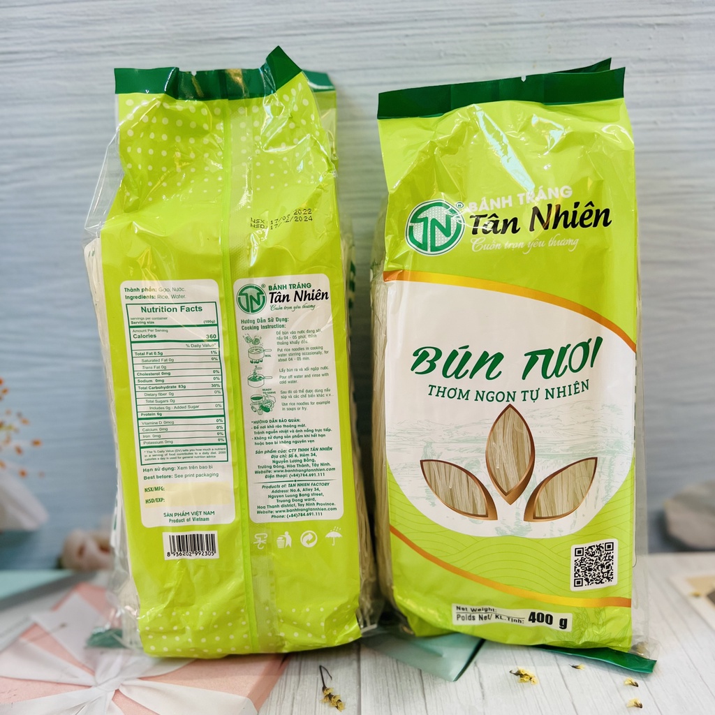 Bún tươi Tân Nhiên 400g
