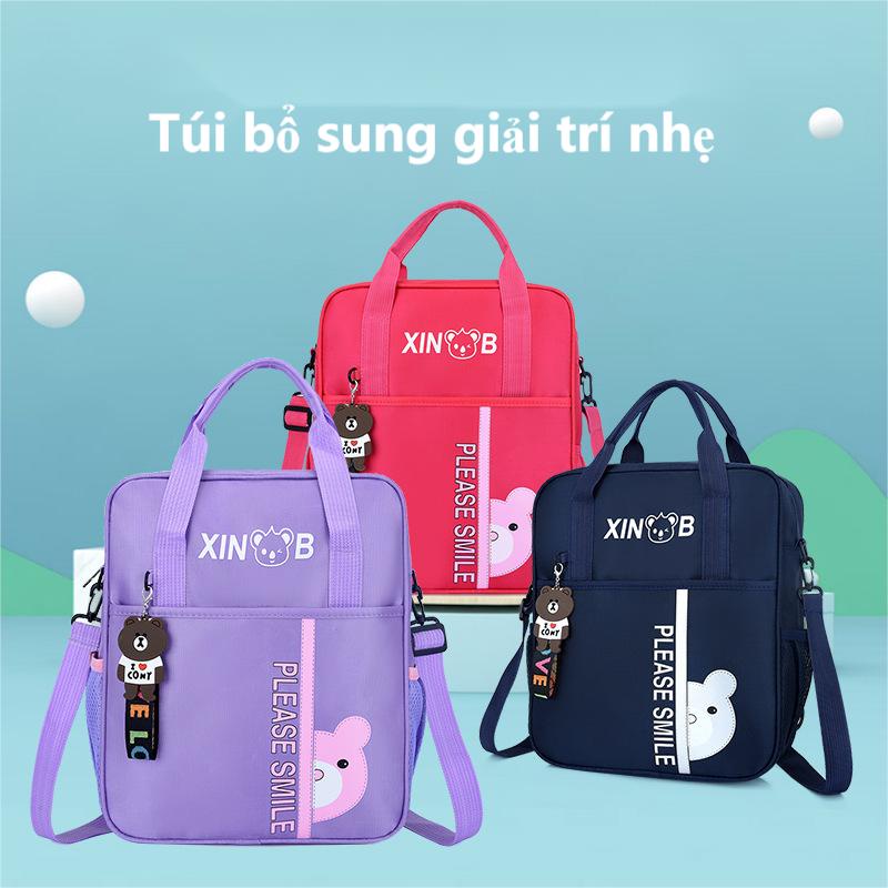 Túi Đeo Chéo Đựng Sách Họa Tiết Hoạt Hình Dễ Thương Cho Học Sinh Tiểu Học