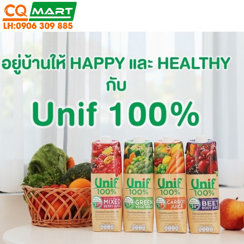 Nước ép rau củ quả Beet Root Unif 1 Lít