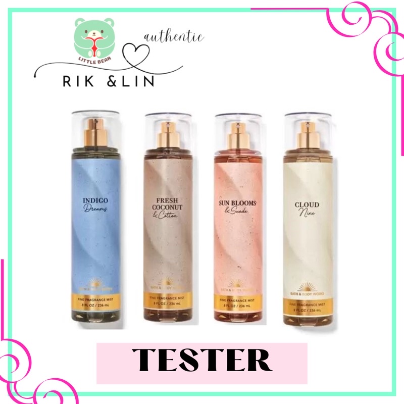 Auth_ INDIGO DREAMS | FRESH COCONUT & COTTON | SUN BLOOMS & SUEDE | CLOUD NINE _ Xịt Thơm Body Mist Toàn Thân USA