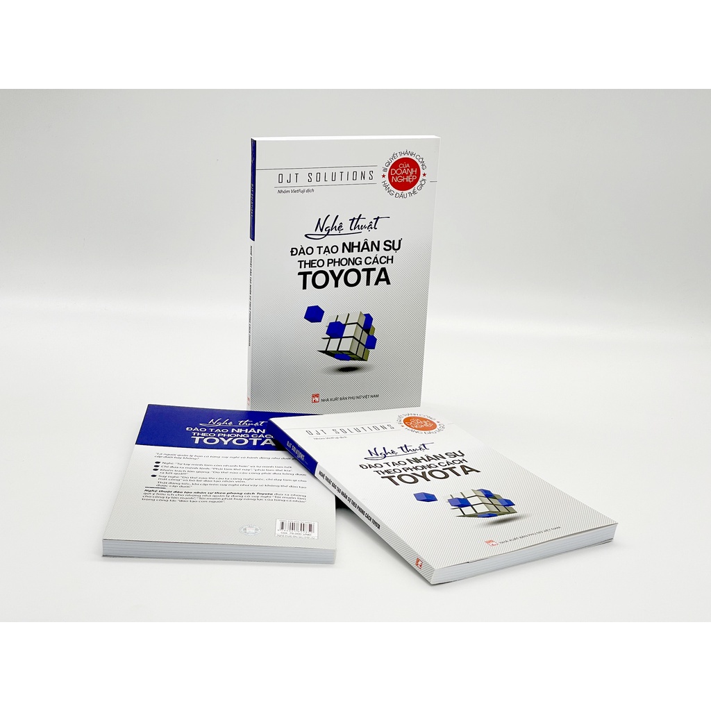 Sách - Nghệ Thuật Đào Tạo Nhân Sự Theo Phong Cách Toyota - Bí Quyết Thành Công Hàng Đầu Thế Giới
