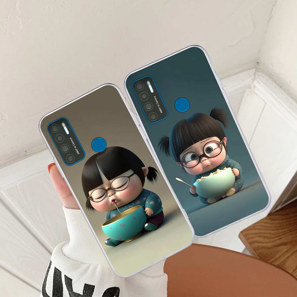 Ốp lưng Vsmart Star 5 / Joy 4 / Live 4 hình cô bé béo, mập xinh, cute đáng yêu