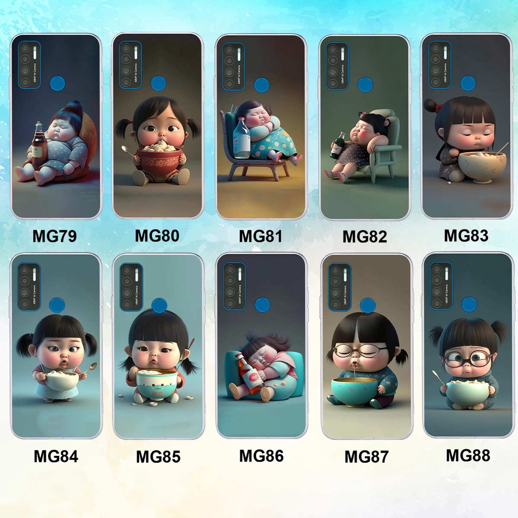 Ốp lưng Vsmart Star 5 / Joy 4 / Live 4 hình cô bé béo, mập xinh, cute đáng yêu