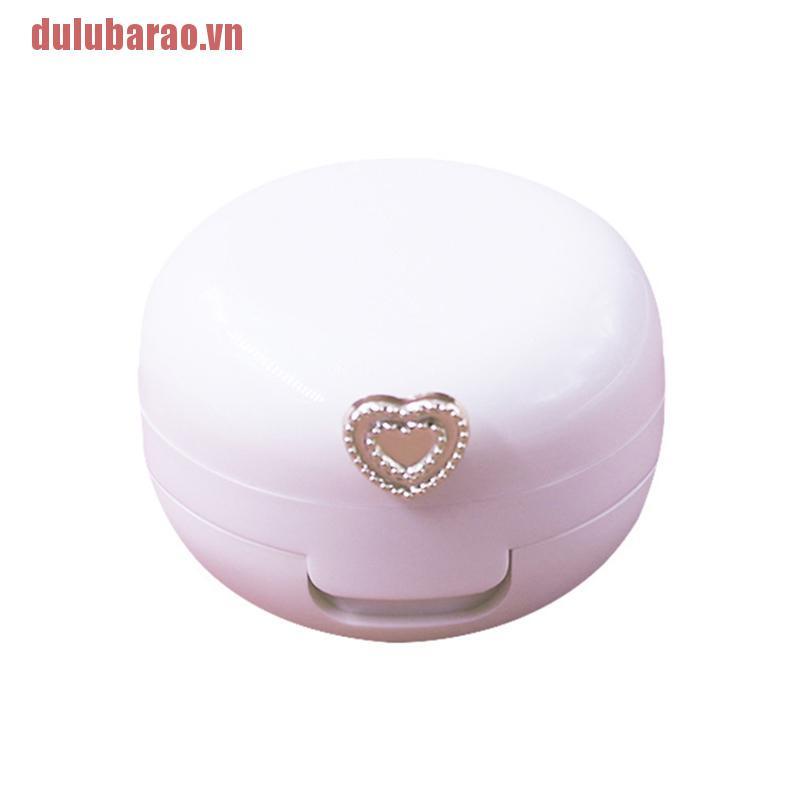 1 Hũ Son Rỗng 20G Đựng Son Dưỡng Màu Trắng Kèm Cọ Tiện Dụng