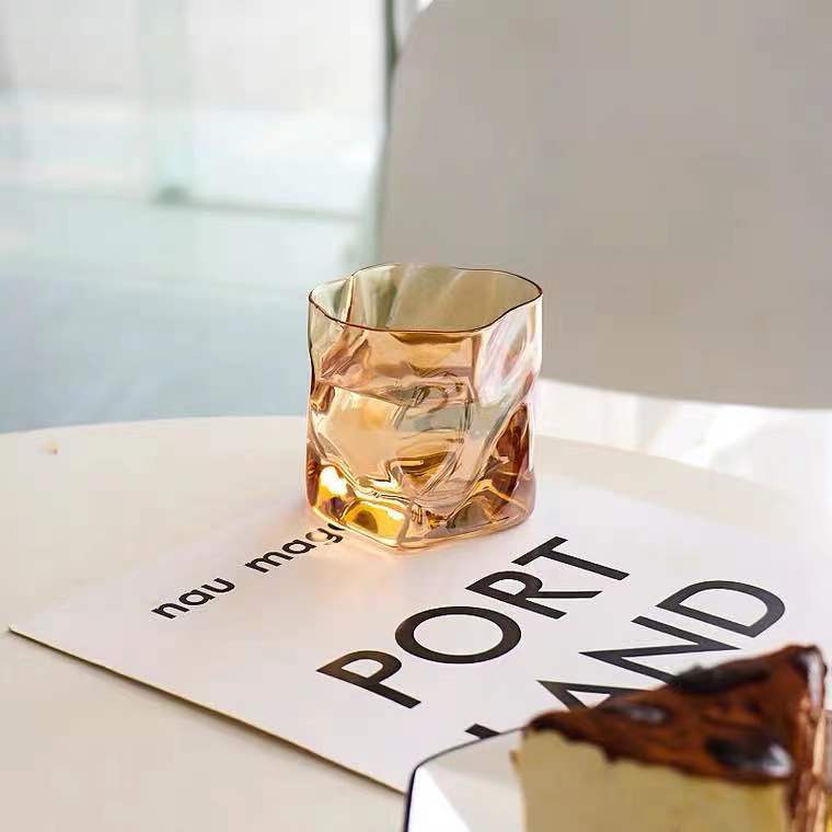 Ly thủy tinh pha lê /ly rượu whisky/Instagram Hot style230ml