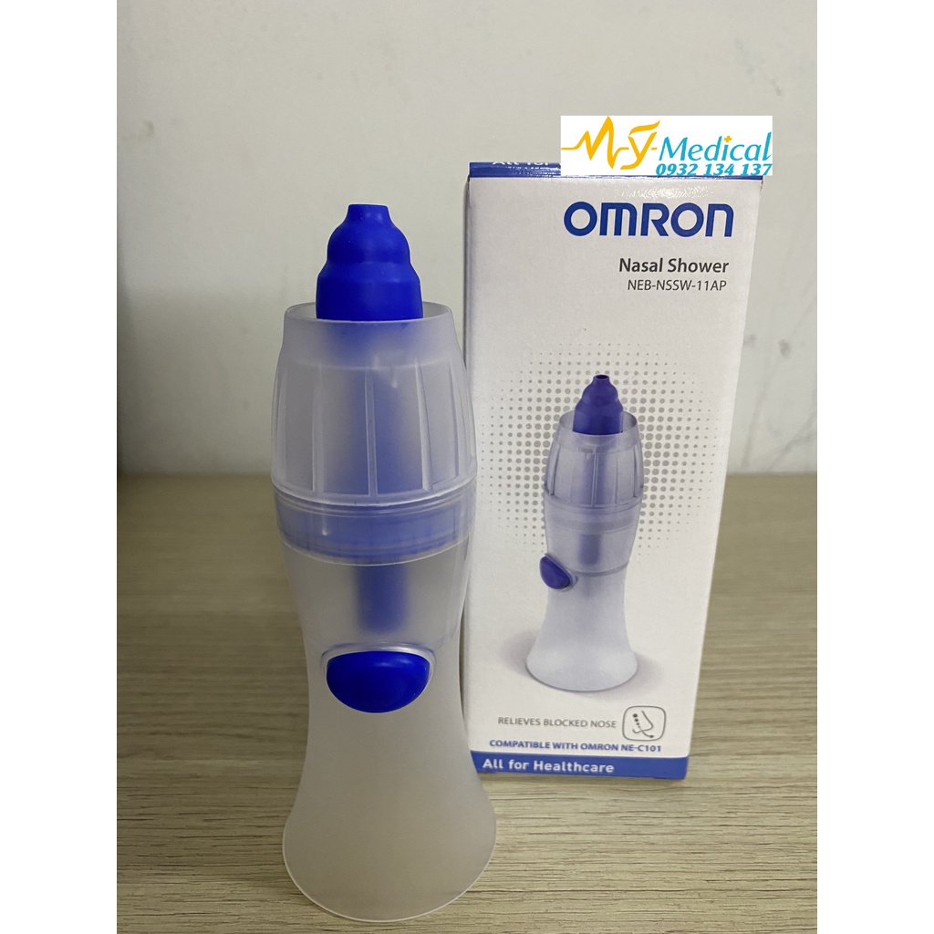 Dụng cụ rửa mũi OMRON dùng với máy xông khí dung OMRON