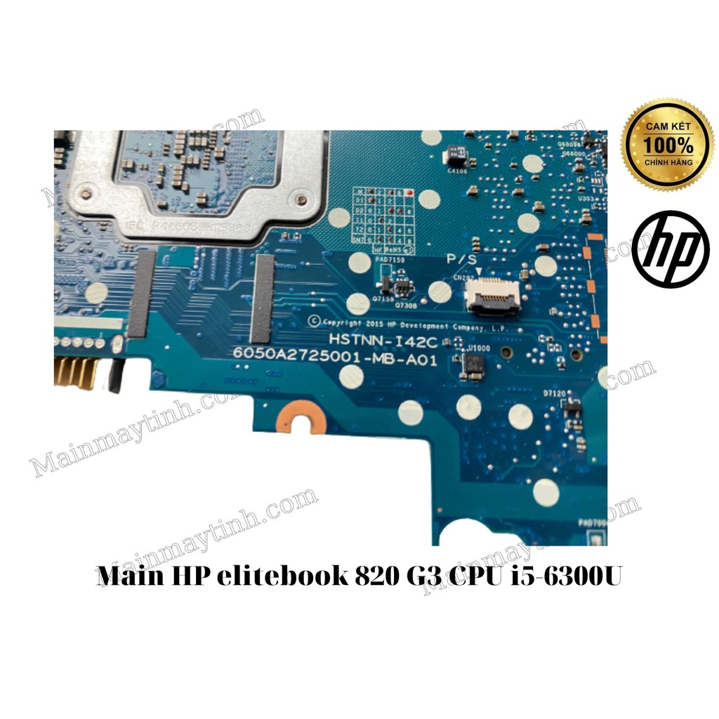 Main HP elitebook 820 G3 CPU i5-6300U
