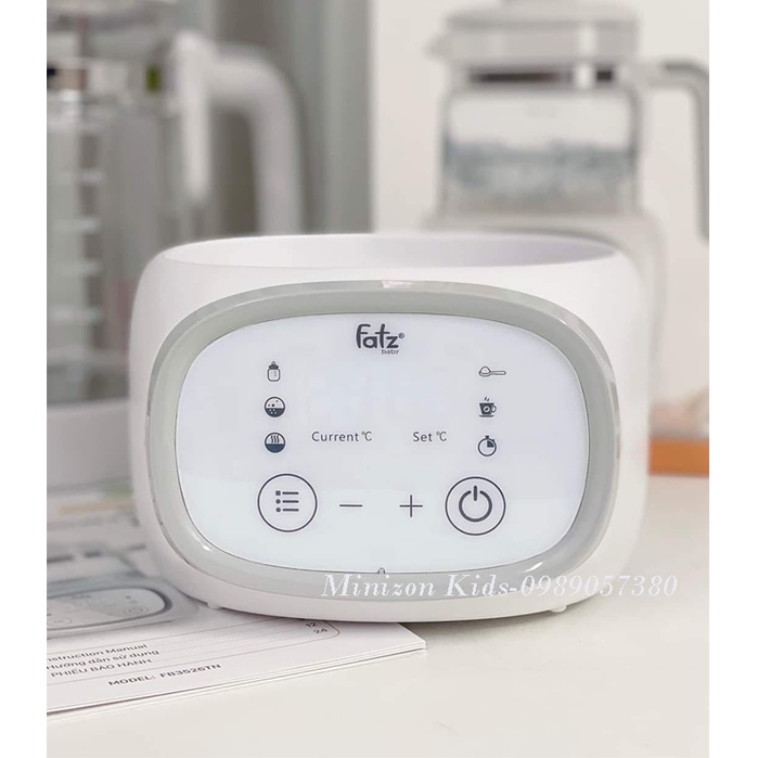 Máy đun nước và hâm nước pha sữa điện tử QUICK 9 Fatzbaby FB3526TN