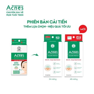 Miếng Dán Mụn Acnes Clear Patch (12 /24 /48 Miếng)