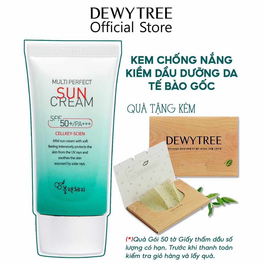 Kem Chống Nắng Dưỡng Da Tế Bào Gốc Cellkey-Scien Multi Perfect Sun Cream 50ml