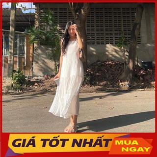 Đầm Maxi 2 Dây Dáng Dài Chất Xốp Hàng Quảng Châu M68110 - Yamy888
