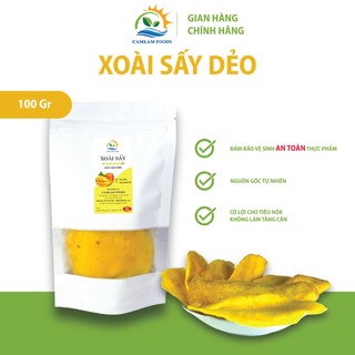 Túi zip 100gr - xoài sấy dẻo - cam lâm foods