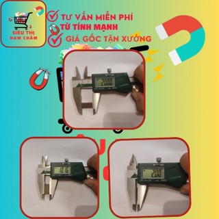 Nam châm siêu mạnh 20x10x2mm lực từ N35