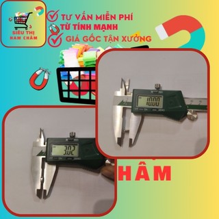Nam châm đất hiếm 10x3mm lực từ N35 chuẩn kích thước