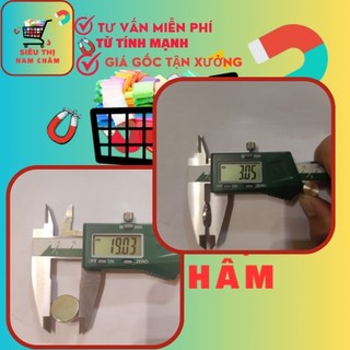 Nam châm trắng đất hiếm N35 chuẩn kích thước