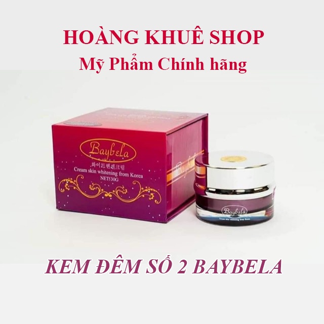 Kem đêm số 2 Baybela Hàn Quốc trắng da căng mịn da