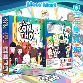 Bài con thỏ - Lầy hơn thỏ được không| Thỏ bảy màu, boardgame, game thẻ bài