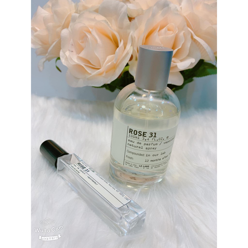 [CHÍNH HÃNG] Nước Hoa Nam Nữ (Unisex) Le Labo Rose 31 Chiết 10ml Cuốn hút, Tinh tế, Sang trọng | BigBuy360 - bigbuy360.vn