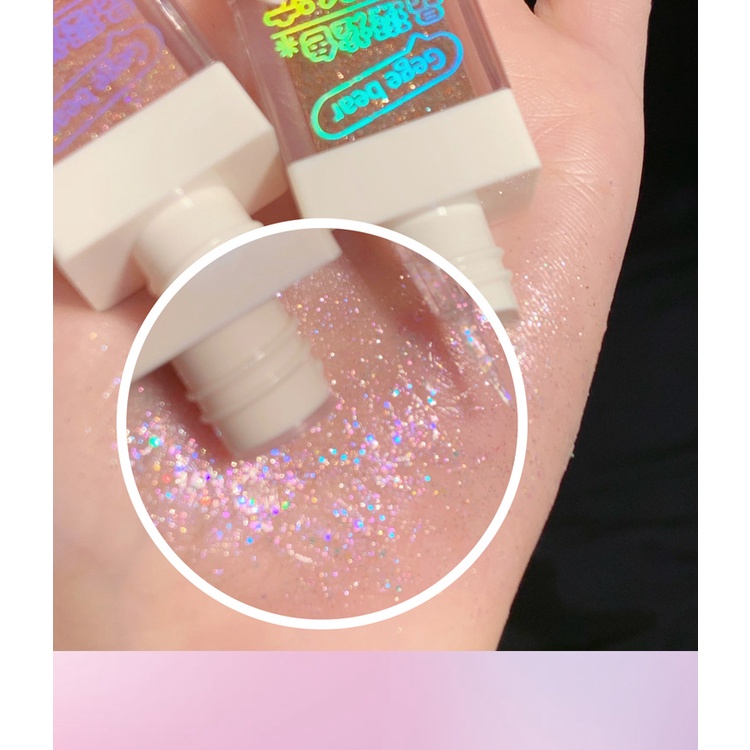 Nhũ Mắt Dạng Kim Tuyến Dùng Trang Điểm, Nhấn High Light, Bắt Sáng Hoặc Làm Nhũ Makup Mắt Thay Phấn Mắt GEGE BEAR