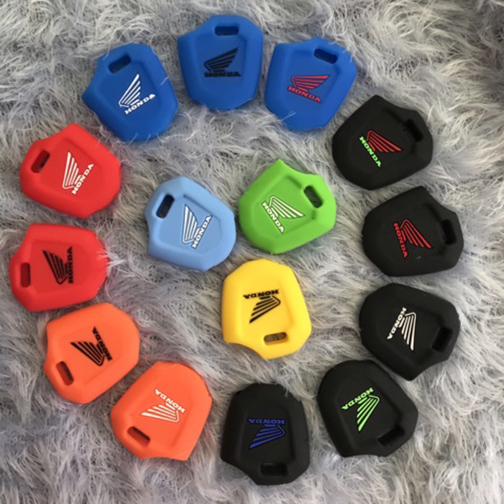 Bao Silicone bọc đầu nhựa có từ ( mẫu mới ) chìa khoá Honda phụ kiện, linh kiện, phụ tùng, đồ chơi moto xe máy