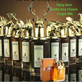 Nước hoa nam thơm lâu nam tính dầu thơm nam 75ml -tinh dầu nước hoa đầu thú bộ sưu tập đặc biệt C208