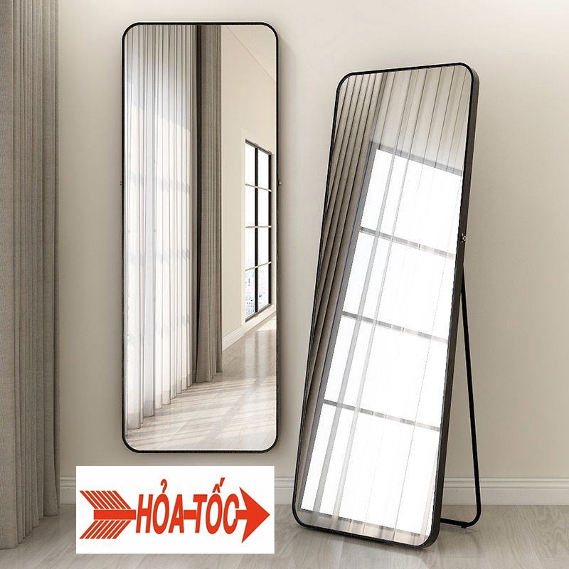 Gương Soi Toàn Thân Chống Vỡ Có Chân Đứng Hoặc Treo Tường Siêu Đẹp, Siêu Nét