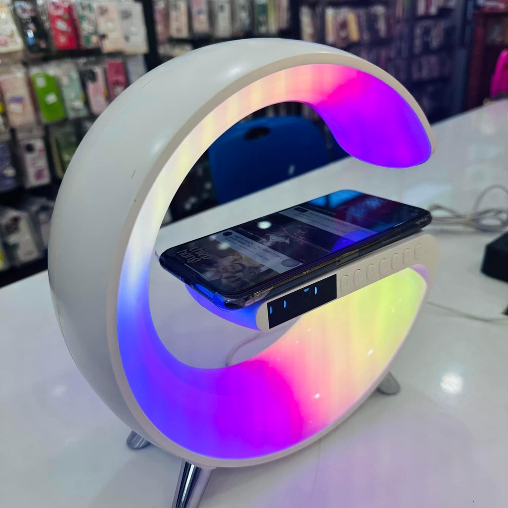 Bộ Loa Bluetooth Không Dây N96 Có Đèn Điều Khiển Bằng Ứng Dụng Điện Thoại