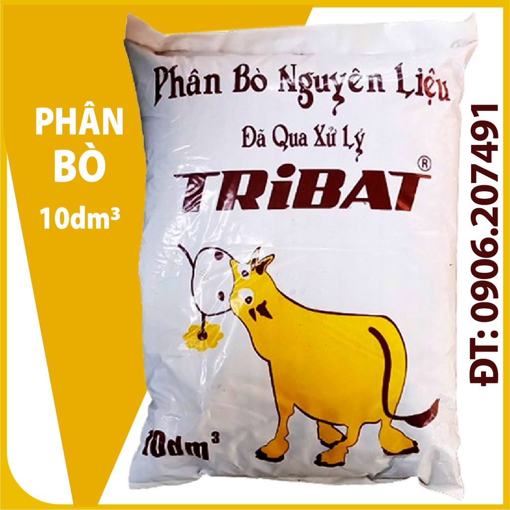 Phân bò Tribat (đã xử lý) 10dm3