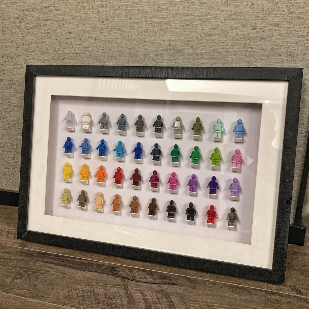 Minifigures màu trơn 40 màu  - Đồ chơi lắp ráp xếp hình mô hình nhân vật mini minifigures MOC