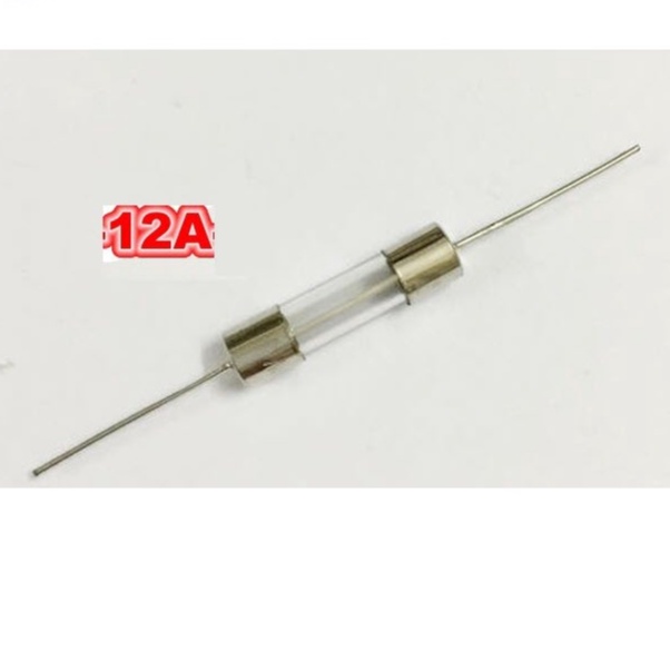 30 linh kiện Cầu chì chân cắm 5x20mm 12A 250V cầu chì bếp từ 12a -BE20