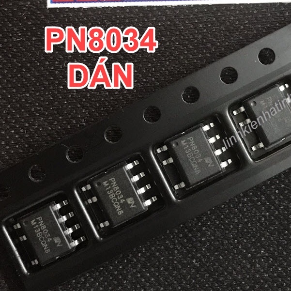 Túi 3 con linh kiện IC nguồn PN8034 dán PN8034 Sop-7