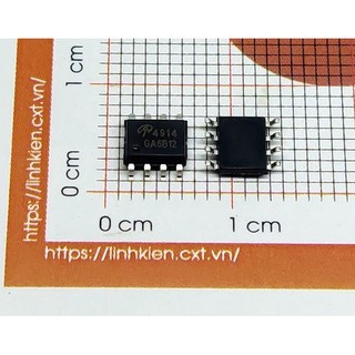Ao4914 dual n-mosfet 8a 30v sop-8