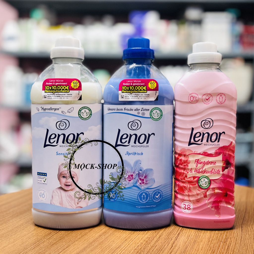 Nước xả vải đậm đặc LENOR mềm vải, thơm lâu, đủ trọn bộ mùi hương