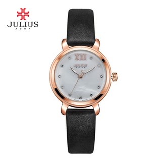 Đồng hồ nữ Julius Hàn Quốc JA-945 dây da cá tính