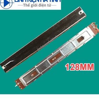 Linh kiện Chiết áp mixer fader bàn mixer dài 128mm rộng 16mm 3 chân 10K