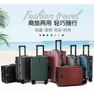 vali khung nhôm khóa sập mẫu mới nhất sale giá sốc đủ size 20/24/28 nhựa abs+pc có bọc góc chống va đập và chịu lực tốt