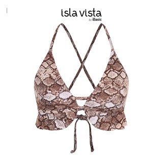 Áo bơi nữ phối bèo Isla Vista IVWT018