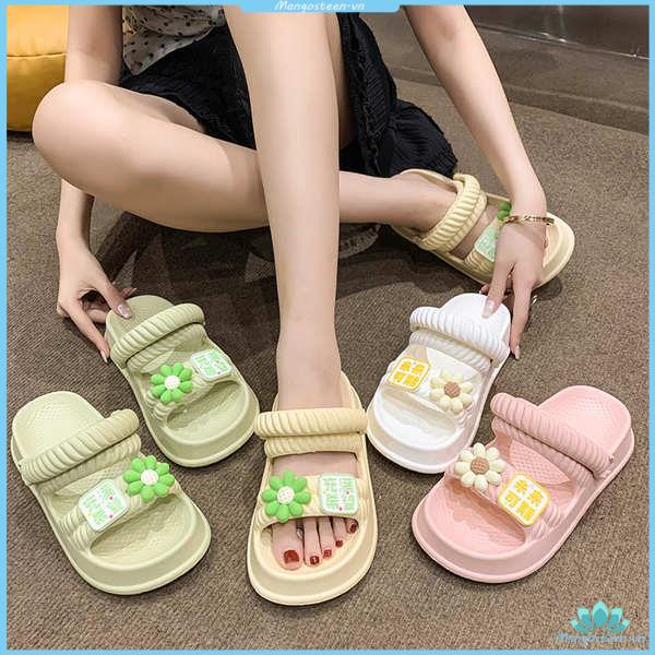 Dép bánh mì dép chống trượt đế dày đáng yêu