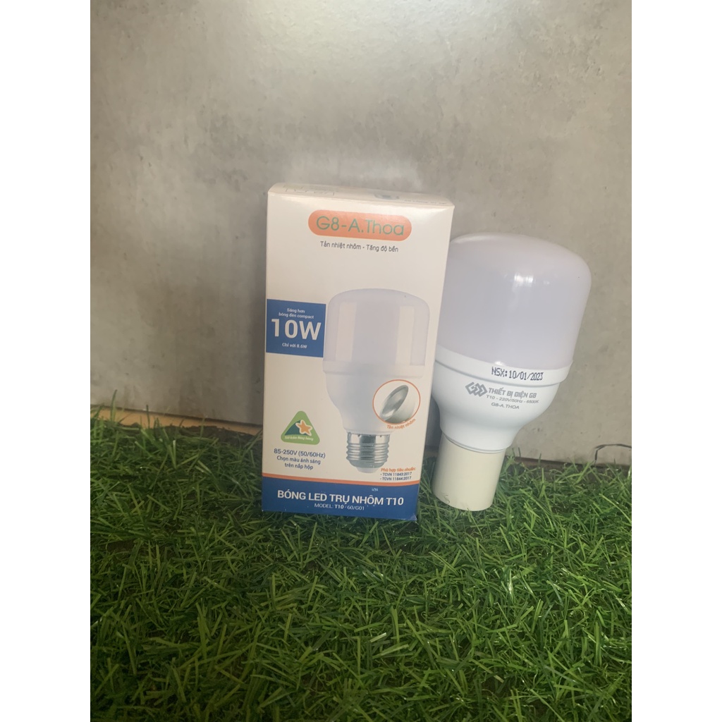 Bóng Đèn Led G8 siêu sáng tiết kiệm điện các loại 50w 40w 30w 20w 15w 10w 5w bulb trụ tản nhiệt nhôm