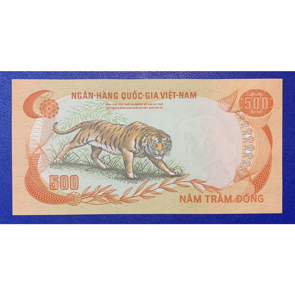 Sưu tầm 500 đồng con cọp 1972
