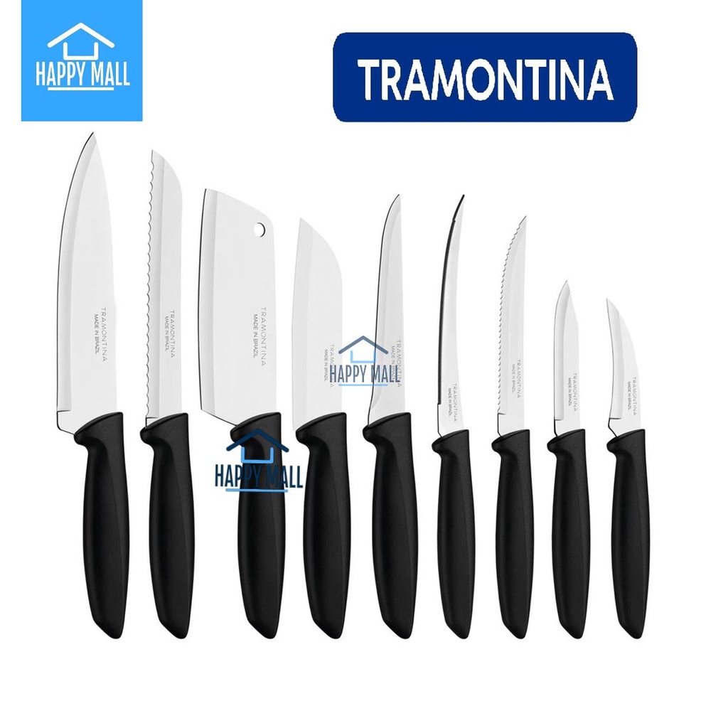 Dao bếp Tramontina Plenus dao tỉa cắt gọt inox 420 bền đẹp