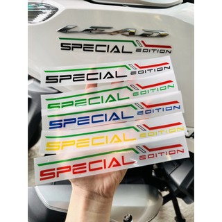 Tem dán xe chữ special edition uv dành cho đủ màu xe