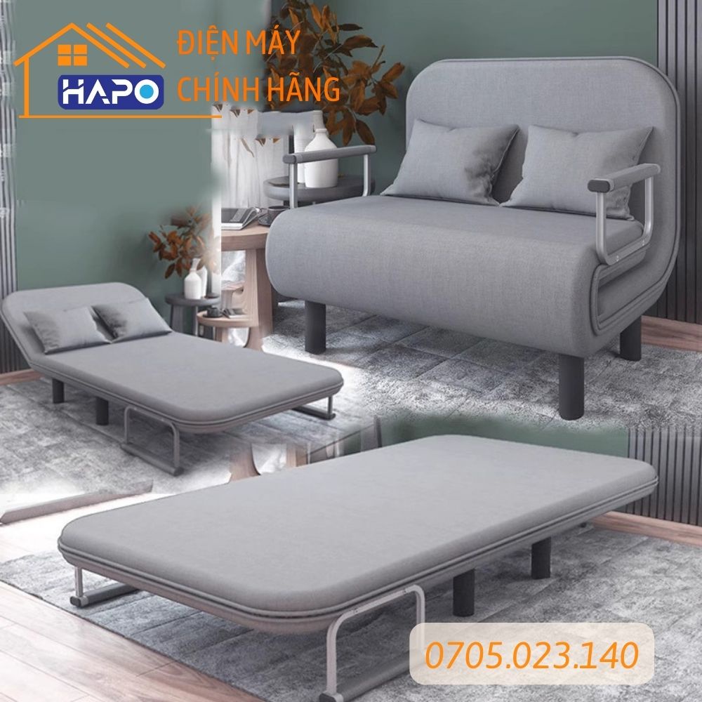 Ghế Sopha gấp gọn thông minh tiện lợi, Sofa giường đa năng 2 trong 1, Sofa bed kiểu dáng Hàn Quốc