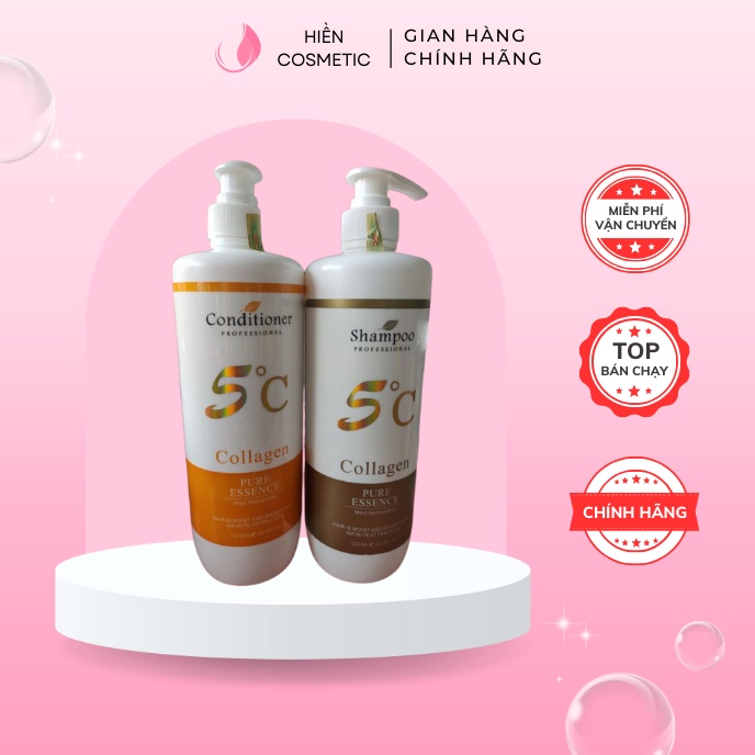 Dầu gội phục hồi siêu mềm mượt - Ng gầu chống rụng tóc -  5C collagen bên em luôn sẵn hàng