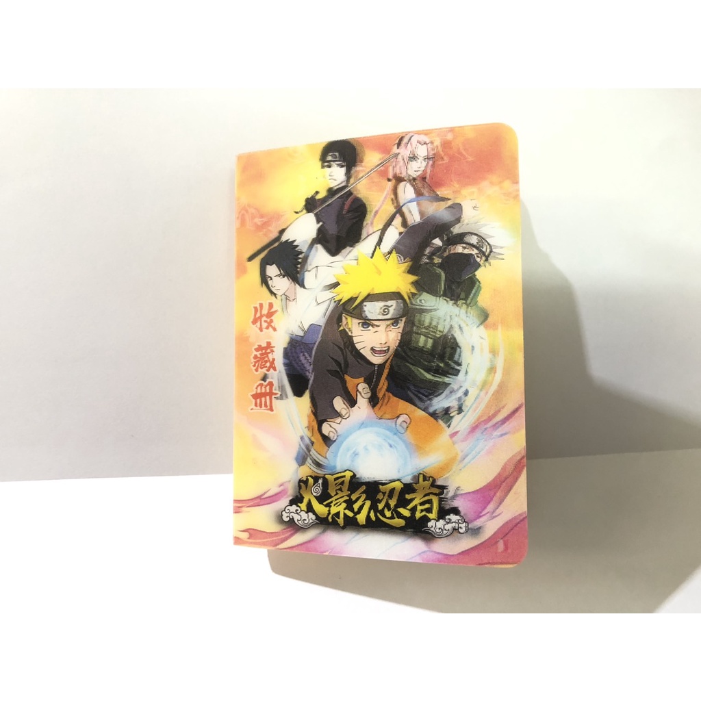 Sổ đựng card ảnh thẻ mini Kimetsu no yaiba Naruto One Piece nhiều mẫu anime chibi album card