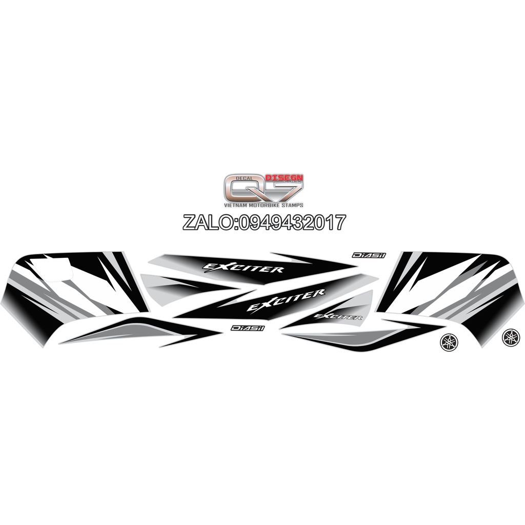 Tem rời exciter 2010 - BAC ĐEN - decalq7