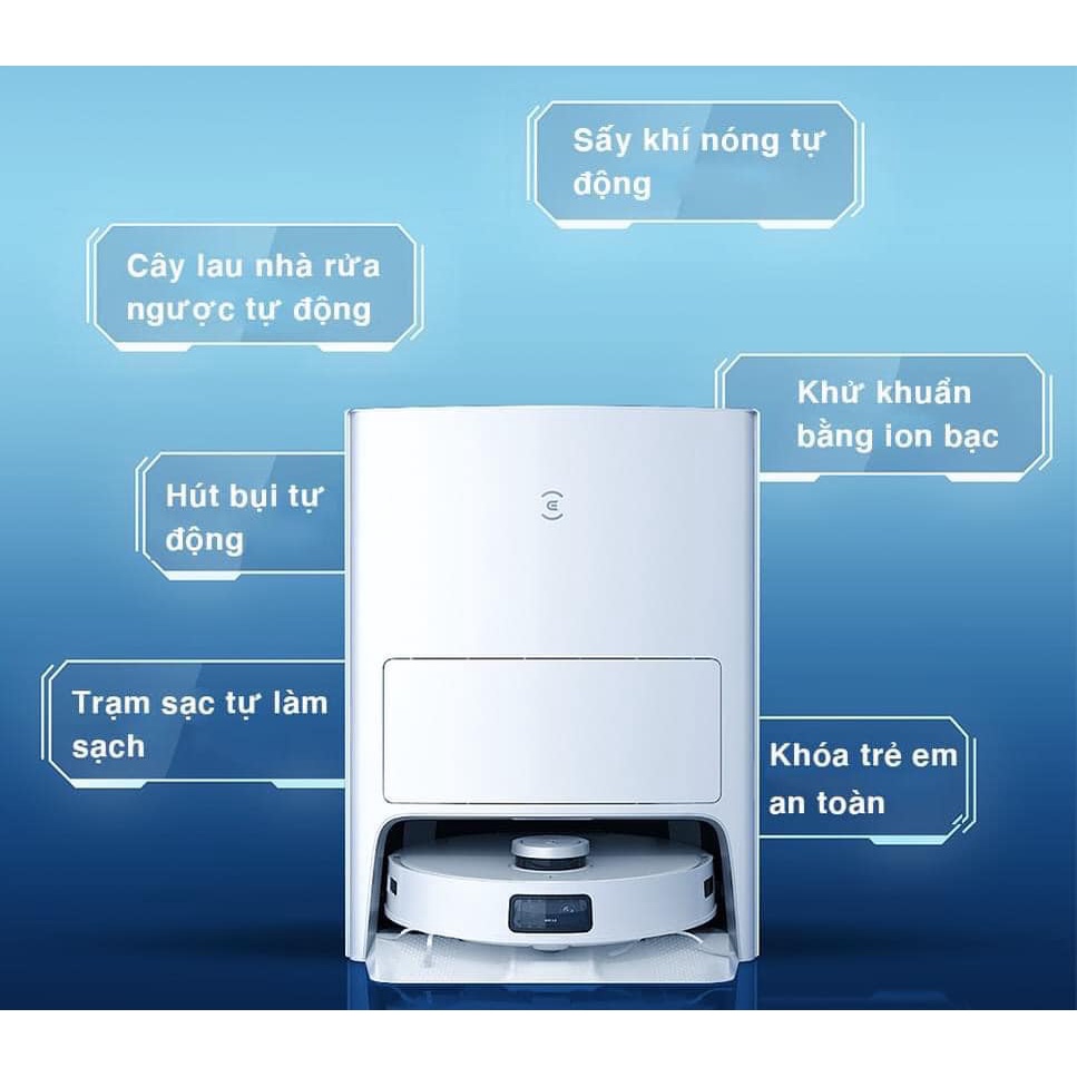 Robot hút bụi lau nhà Ecovacs Deebot T10 OMNI/ X1 OMNI