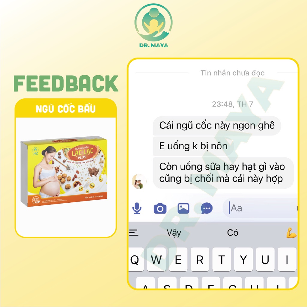 Ngũ cốc bà bầu tặng 3 gói