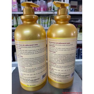 Dầu Gội, Xả Mềm Mượt Tóc SMIG 2000ML