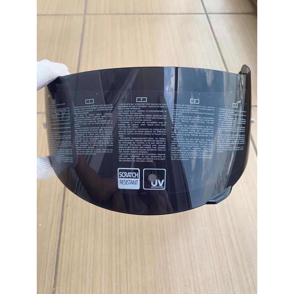 Kính thay thế cho nón bảo hiểm fullface K1, K3SV, K5